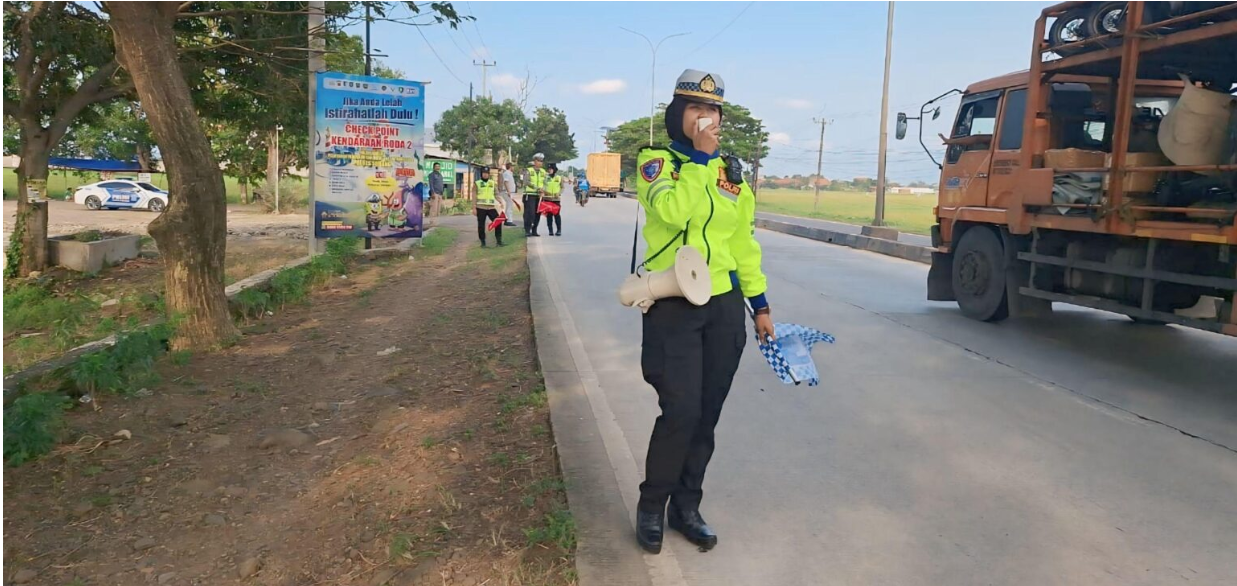 Mudik Lewat Jalur Pantura Subang, Nikmati Fasilitas  Gratis Di Lokasi Check Point, Mulai Snack, Pijat Hingga Service dan Ganti Oli