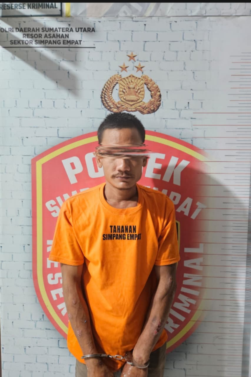 Polsek Simpang Empat Berhasil Ungkap Kasus Pencurian dengan Pemberatan di Asahan, Satu Tersangka Diamankan